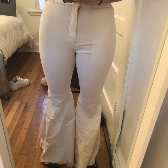 Free People Just Float On Flare Jeans - Picture 3 of 4